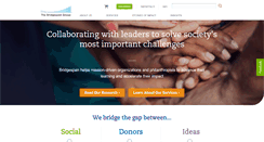 Desktop Screenshot of bridgespan.org